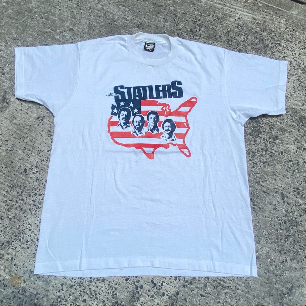 Vintage 90s The statlers brothers band tee